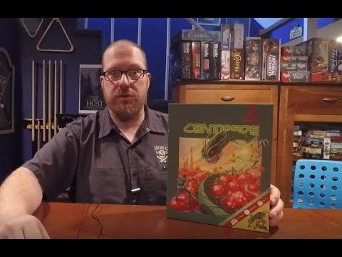 The Board Game Kaptain's review and tutorial for Atari: Centipede 