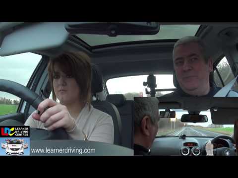 Claire's 14th driving lesson - lessons 9 and 12 with emphasis on gears