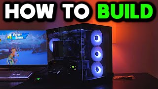 $1500 PC BUILD 💪 How to Build a Gaming Computer - NVIDIA RTX 5070 & i7 12700k - full beginners guide