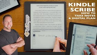 How to Note Take and Digital Plan with Amazon Kindle Scribe
