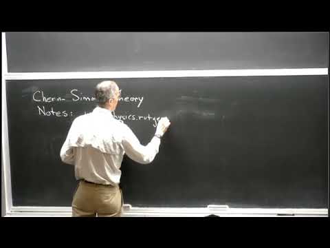 Lecture 01 - Introduction to 2+1 dimensional Chern-Simons Theory, Gregory Moore, TASI 2019