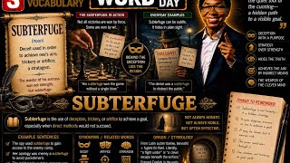 SUBTERFUGE: Sound Smarter Instantly!