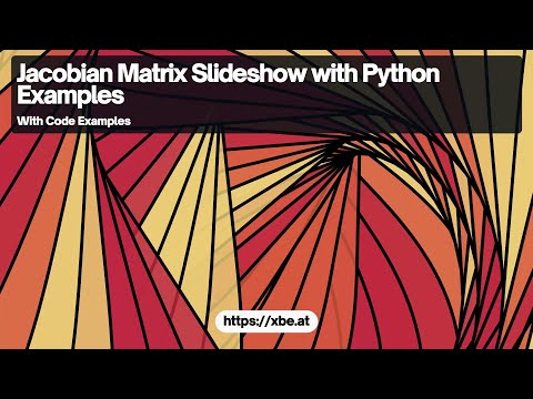 Jacobian Matrix Calculation Using Python An Example