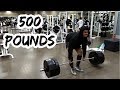 500 POUND DEADLIFT ATTEMPT AT 15 YEARS OLD
