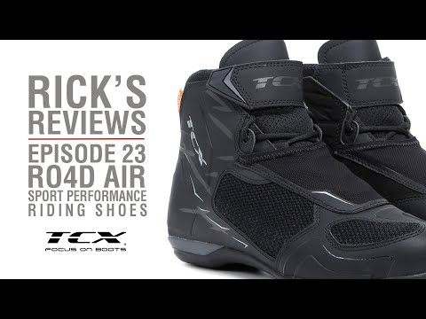 TCX RO4D Air Sport Performance Riding Shoes | Rick's Reviews Episode 23