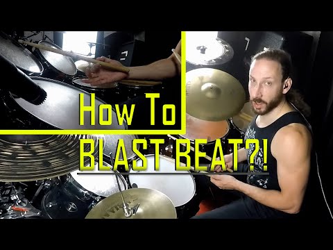 Blast Beat Beginner Lesson - Florian 'Torturer' Klein | Drum Lesson