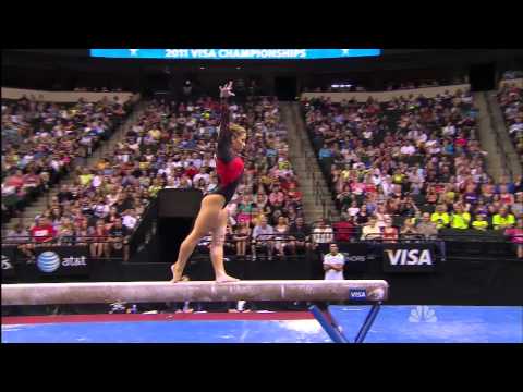 Shawn Johnson - Balance Beam - 2011 Visa Championships - Women - Day 2