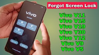 Vivo V9, Y12, V15, V11, V19, V5, Y30 All Type Pin, Password, Pattern Lock Remove Without Pc 100% Ok