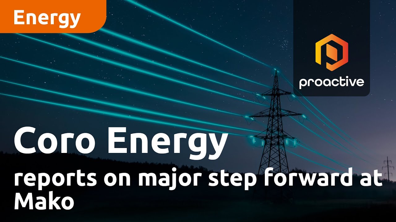 Coro Energy CFO reports on major step forward at Mako