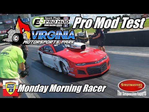 NHRA Pro Mod Testing At Virginia Motorsports Park - Todd Tutterow - Rickie Smith