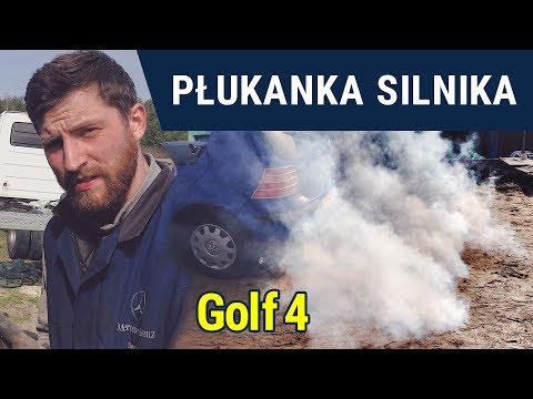 Płukanka silnika Volkswagen Golf 4 1.6 SR usuwa dymienie TEC 2000
