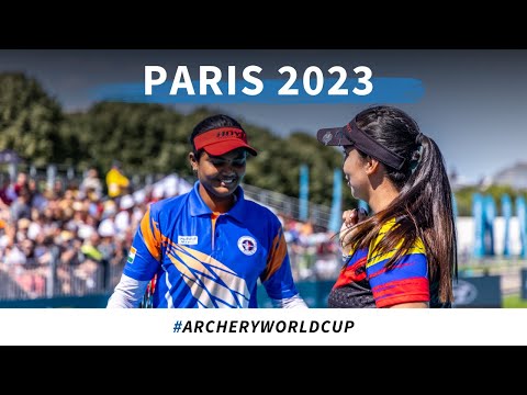 Jyothi Surekha Vennam v Sara Lopez – compound women bronze | Paris 2023 World Cup S4