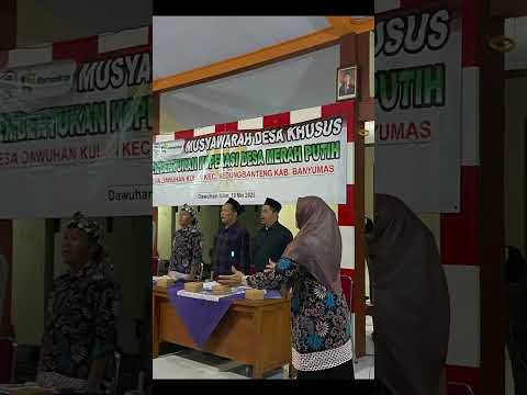 Musyawarah Desa Khusus Pembentukan Koperasi Merah Putih Desa Dawuhan Kulon