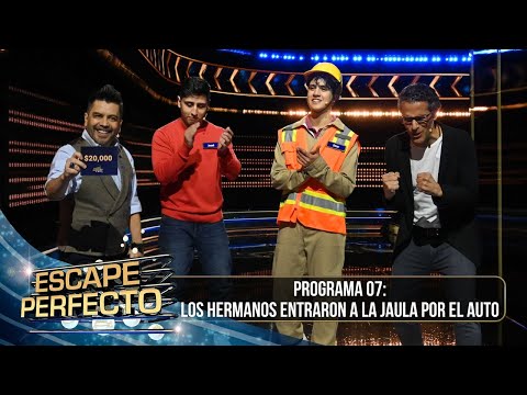 Los hermanos entraron por el Auto a la Jaula | Escape Perfecto | 28 de mayo 2024