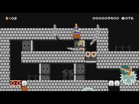 ♥THE GREAT STAR RUN♥ by Mario Time - SUPER MARIO MAKER - NO COMMENTARY 1bh