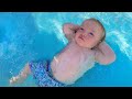 NiKO LEARNS TO FLOAT!! Swimming with kids, a Surprise for Mom, and Adley hits 1,000,000!