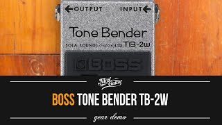 Video thumbnail for Classic Tone Bender sound in a Boss pedal. The Boss TB-2w! by Max Guitar B.V.