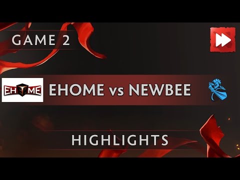 EHOME vs Newbee [Game 2] The International 2016 Group Stage - Dota Highlights