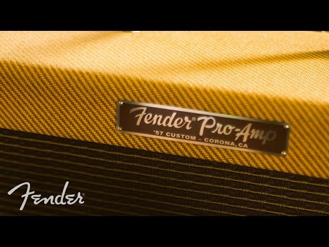 Immagine Fender '57 Custom Pro-Amp 2-Channel 26-Watt 1x15" Hand-wired Guitar Combo - 25