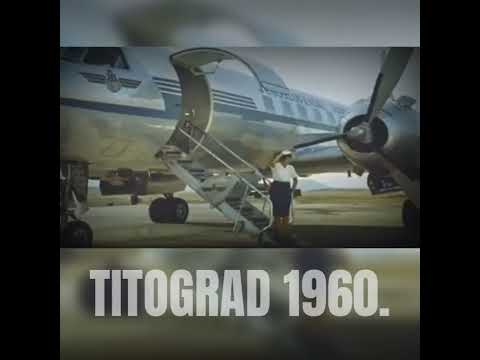 PODGORICA (Titograd) šezdesetih #nostalgoja #titograd #podgorica #hotelcrnagora #montenegro #pg