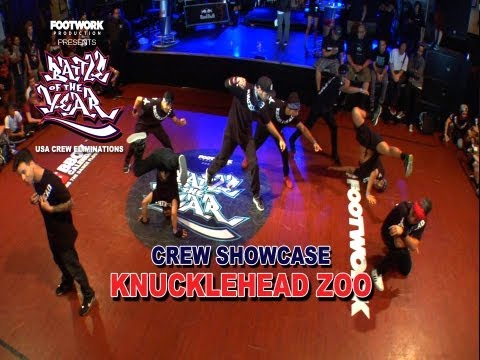 Battle of the Year USA Crew Eliminations 2013 - Knucklehead Zoo Showcase
