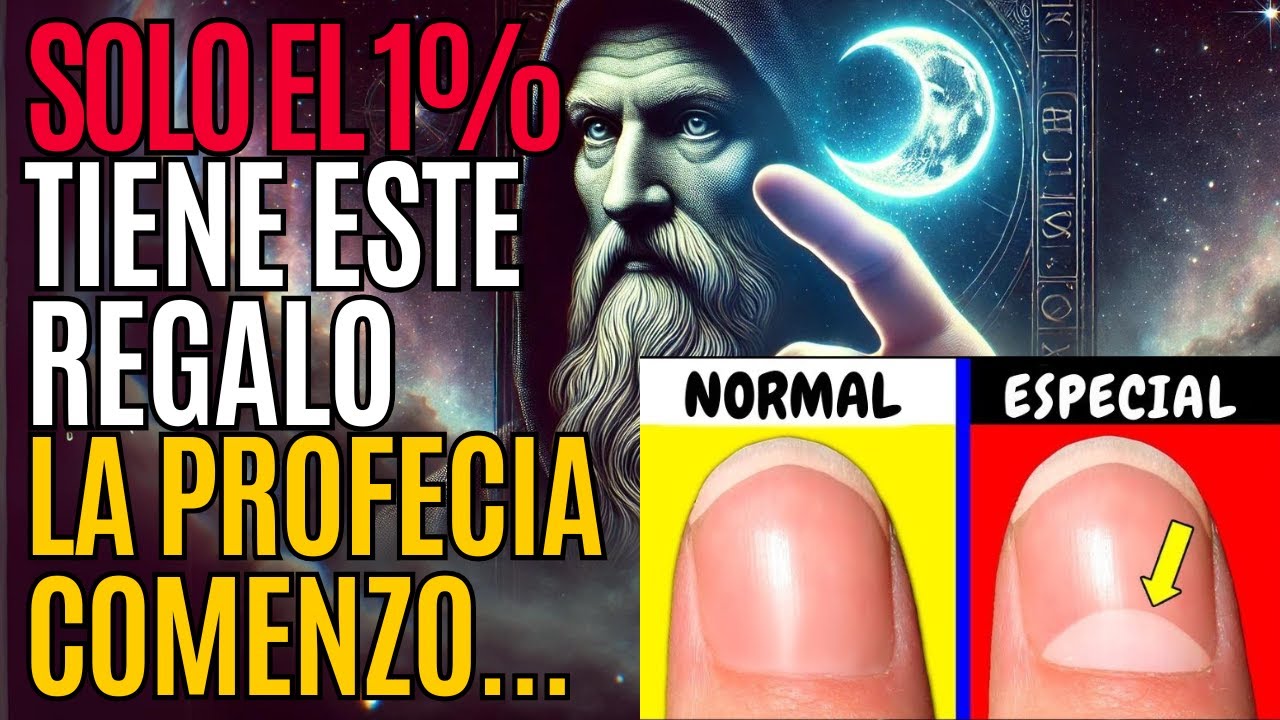 IMPACTANTE Lo que Nostradamus predijo para quienes tienen MEDIA LUNA EN LA UÑA DEL PULGAR I Profecía