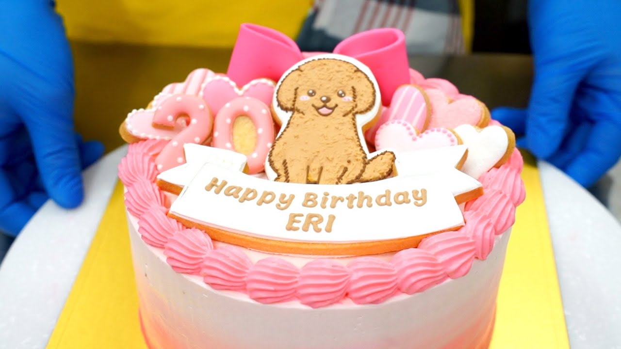 大好きな愛犬をモチーフにした、世界で１つだけのオリジナルバースデーケーキ【タンデコロリ】