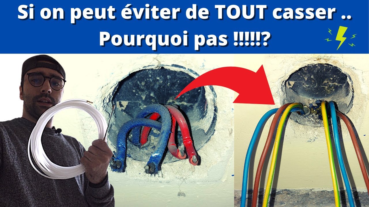 Miniature : Changer les fils électriques sans tout casser — Le jeune artisan