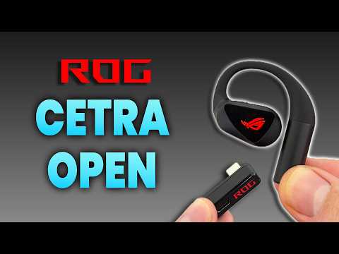 Open-Ear Gaming is Here! ASUS ROG Cetra Open