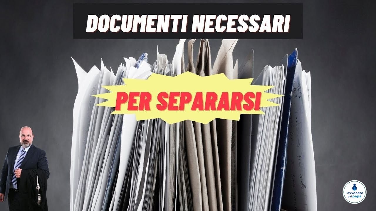 Quali documenti bisogna depositare per una separazione dopo la riforma Cartabia?