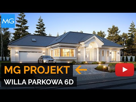 Projekt domu Willa Parkowa 6D MG Projekt - 157,58 m²