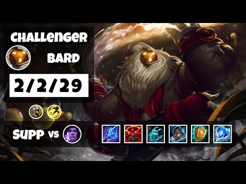 Bard vs Taric EU Challenger SUPPORT (2/2/29) - v11.14