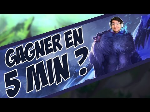 NUNU - GAGNER EN 5 MIN - Ou comment détruire un jungler