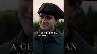William has grown up to become a true gentlemen. #Outlander
