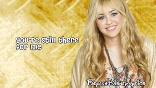 Hannah Montana - Been Here All Along (Lyrics Video) HD