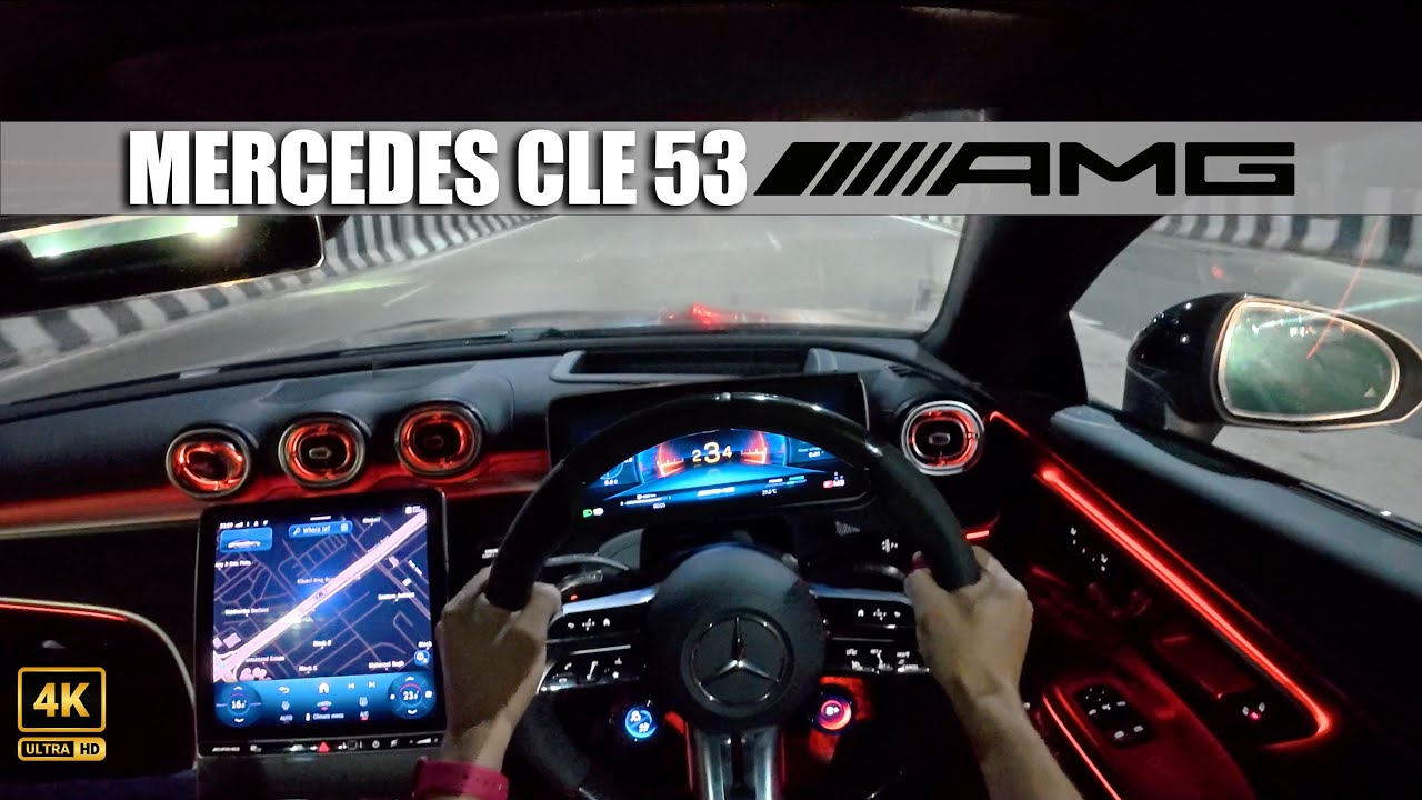 2025 Mercedes-AMG CLE 53 | GK To Noida In 12 Minutes! (POV ASMR)
