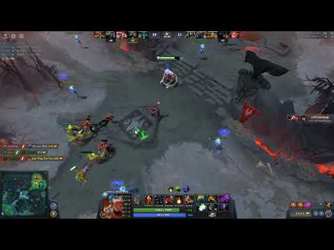 Arteezy sick blackhole to end the game