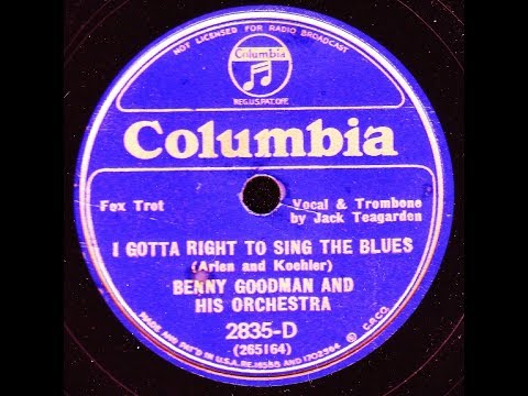 I Gotta Right to Sing the Blues