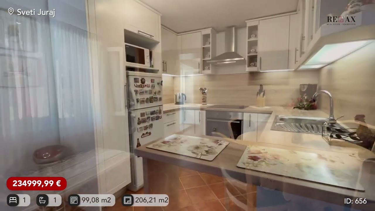 House, 99m², Plot 206m²