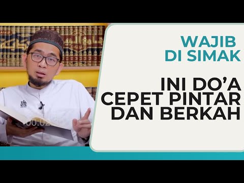 Wajib Di Simak!!! Ini Dp'a Cepat Pintar Dan Berkah | Ustadz Adi Hidayat #ustadzadihidayat
