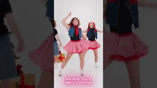 We Wish You a Merry Christmas Dance with Lyrics 💃🎄#wewishyouamerrychristmas #christmasdance