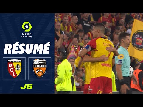 RC LENS - FC LORIENT (5 - 2) - Résumé - (RCL - FCL) / 2022-2023