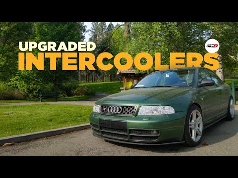 Installing HUGE Intercoolers on the B5 S4!