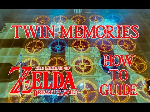 HOW TO DO TWIN MEMORIES - SHEE VENATH / VANEER SHRINE GUIDE - ZELDA BREATH OF THE WILD - SWITCH