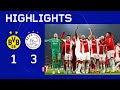 Historische avond in Dortmund 🤩 | Highlights Borussia Dortmund - Ajax | UEFA Champions League