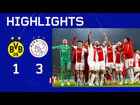 Historical night in Dortmund 🤩 | Highlights Borussia Dortmund - Ajax | UEFA Champions League