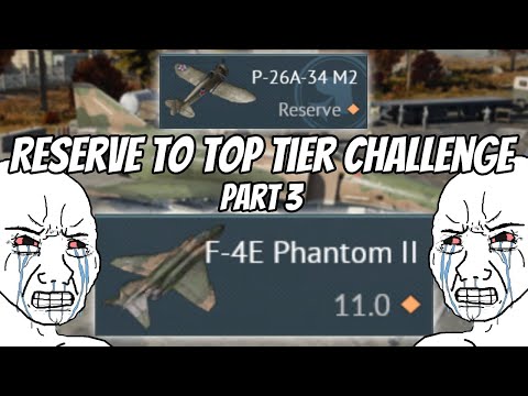 Playing the ENTIRE US Fighter Line - Reserve to Top Tier