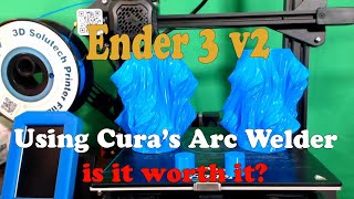 Ender 3 v2 Using Cura&#39;s Arc Welder Extension!