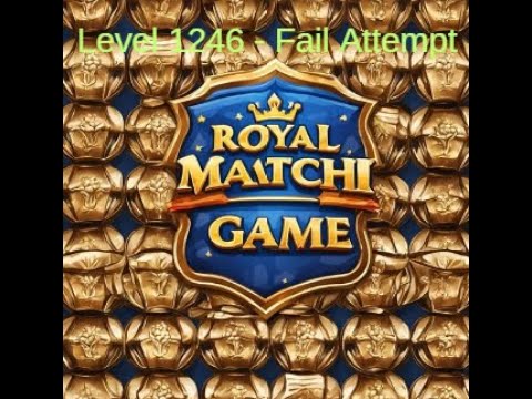Royal Match - Level 1246  #royalmatch #games #entertainingvideos