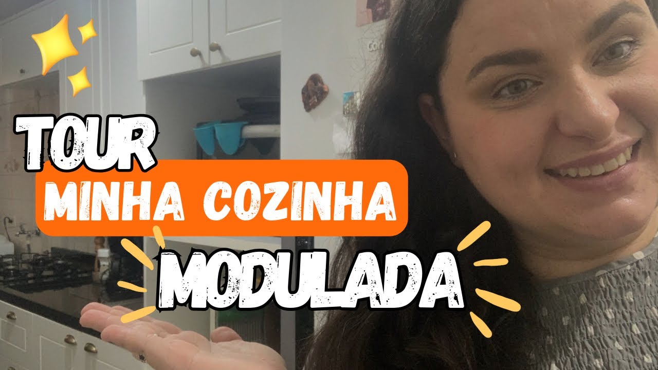 TOUR COZINHA MODULADA HENN EMILLY - PROJETO DE INTERIORES 3D